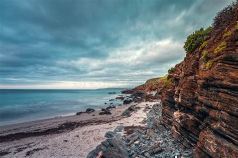 Second Valley Beach at Dusk Stock Image - Image of adelaide, clouds: 205437157