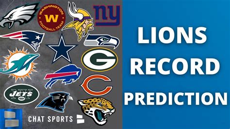 Detroit Lions 2022 Record Prediction And Schedule Breakdown - YouTube