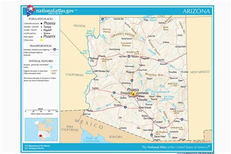 Map Of southern California and Arizona Maps Of the southwestern Us for ...