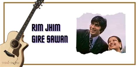 Rimjhim Gire Sawan Guitar Tabs - Kishore Kumar - Tab and Chord