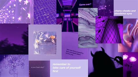 Best Of Aesthetic Wallpapers Purple Hex 4K