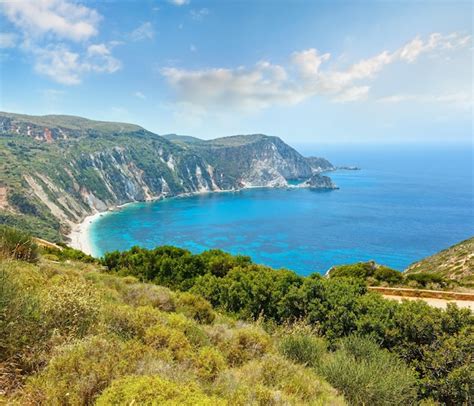 Premium Photo | Petani beach kefalonia greece