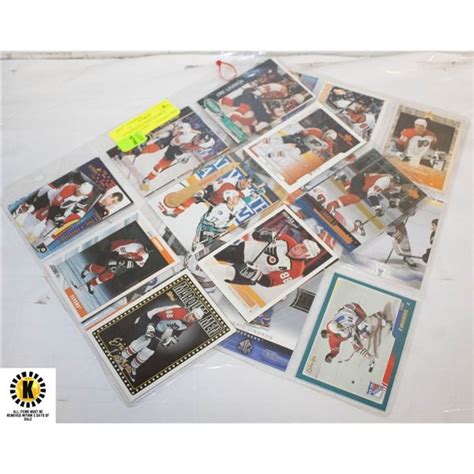 27 DIFFERENT ERIC LINDROS HOCKEY CARDS