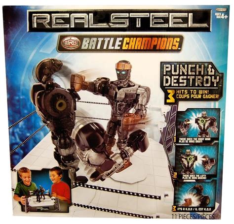 Real Steel WRB Battle Champions Fighting Figures & Ring | eBay