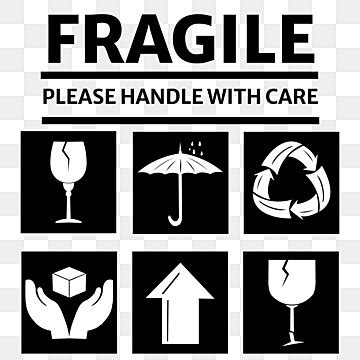 Handle With Care PNG Transparent Images Free Download | Vector Files | Pngtree