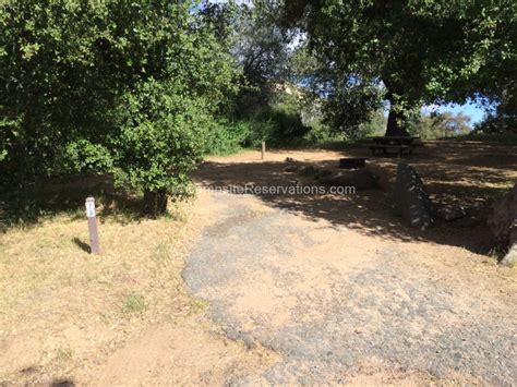 Photo of Campsite 73 in Paso Picacho Campground at Cuyamaca Rancho State Park, California ...