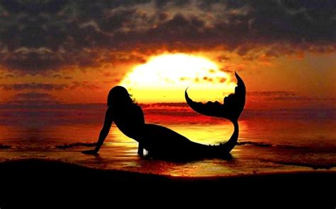 Mermaid Sunset Wallpapers - Wallpaper Cave