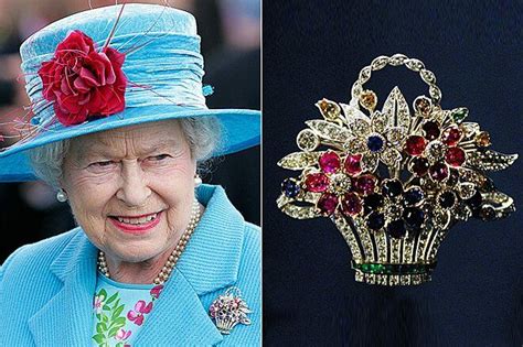 FLOWER BASKET BROOCH Queen Elizabeth Jewels, Reina Elizabeth Ii ...