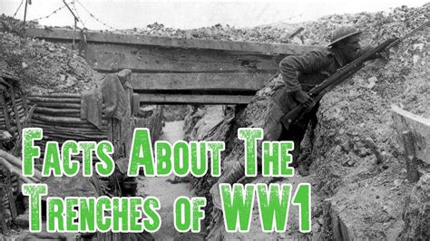 Trench Warfare Facts | The Trenches of WW1 - YouTube