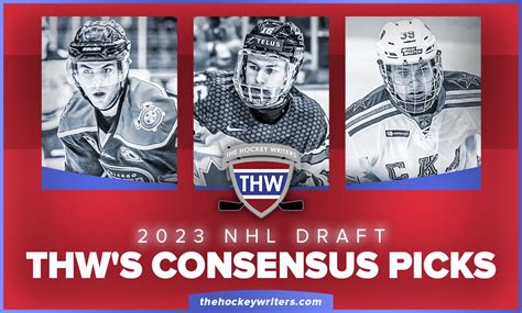 2023 NHL Draft Rankings: THW's Early Consensus Picks - The Hockey Writers - - NHL News, Analysis ...