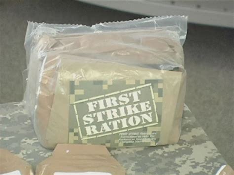 First Strike Ration (FSR) | MRE Info