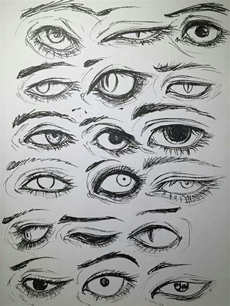 25 Eye Drawings to Teach You How to Draw Eyes - Beautiful Dawn Designs ...