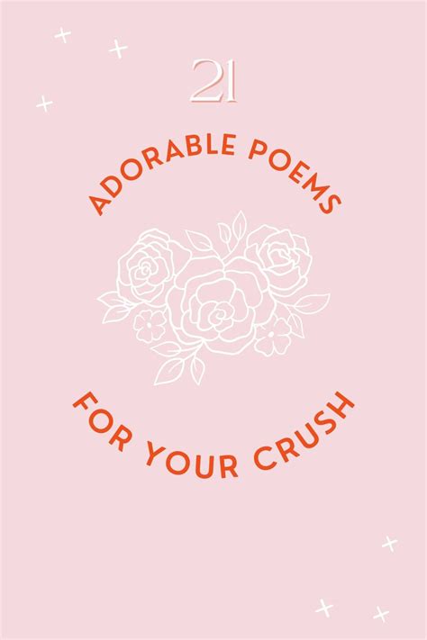 21+ Adorable Poems For Your Crush - Aestheticpoems