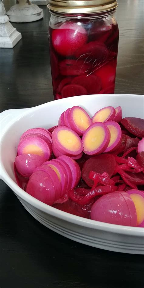 Old-Fashioned Pickled Red Beet Eggs