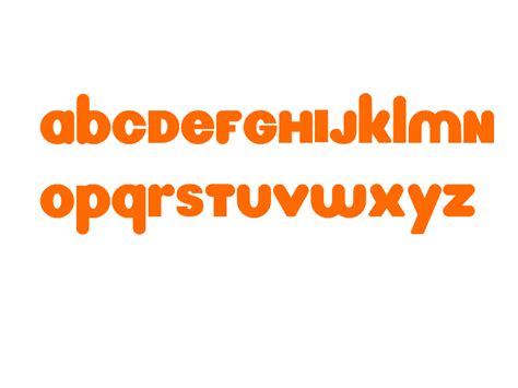 Nick font Uppercase by RockNroolTOT on DeviantArt