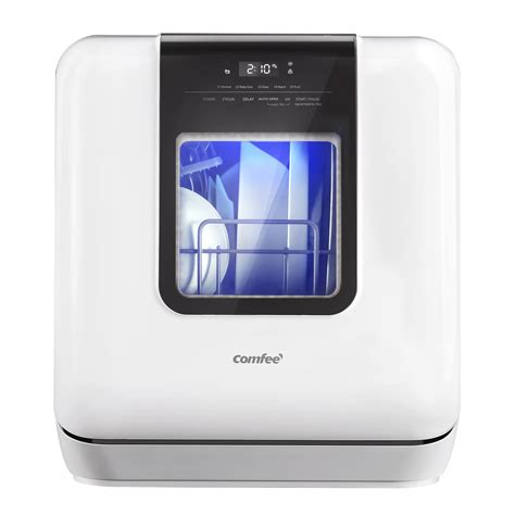 COMFEE' Countertop Dishwasher, Portable Dishwasher with 6L Built-in ...