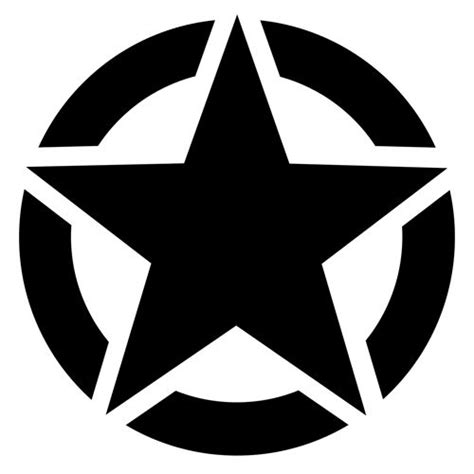 Army Star Vector - ClipArt Best