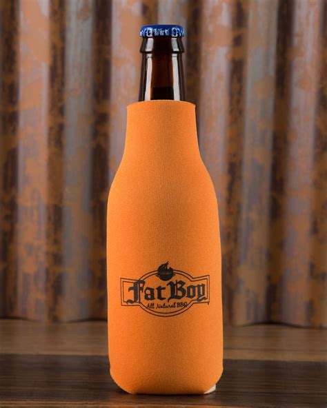 Fat Boy BBQ Bottle Koozie - Fat Boy Hickman's BBQ