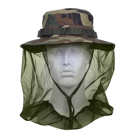 Rothco Boonie Hat With Mosquito Netting - 5833 - 7.25 - Walmart.com ...