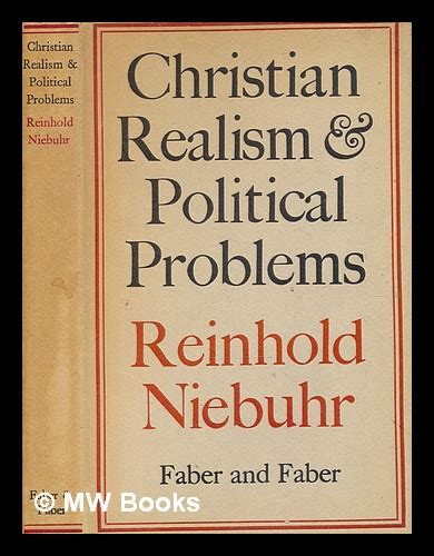 Christian realism and political problems / by Reinhold Niebuhr by Niebuhr, Reinhold (1892-1971 ...