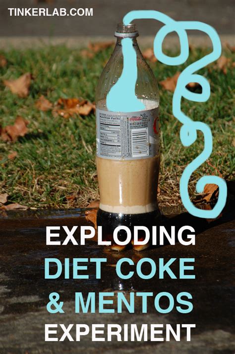 Diet Coke Mentos Experiment - TinkerLab