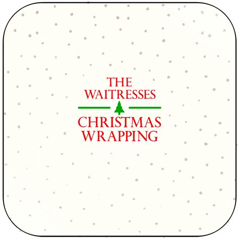 The Waitresses Christmas Wrapping Album Cover Sticker