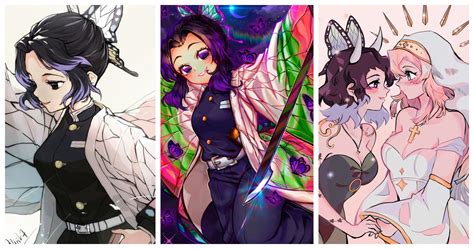 Demon Slayer: Kimetsu No Yaiba: 10 Pieces Of Shinobu Fan Art You Have ...