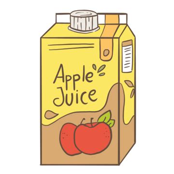 Cartoon Juice Box