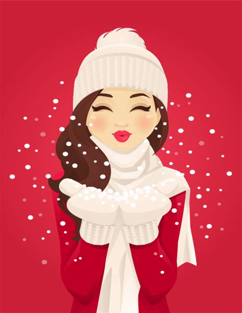 Winter characters collection – Artofit