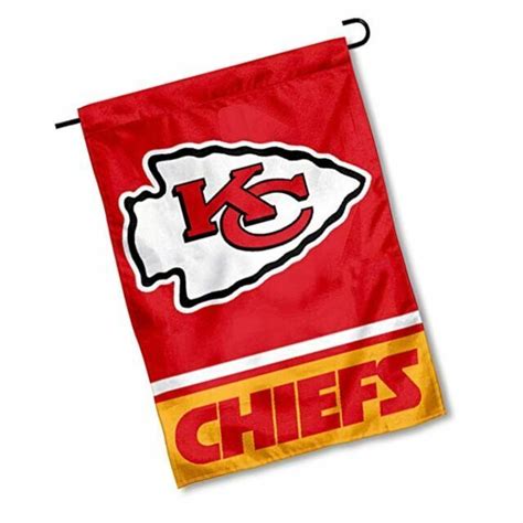 WinCraft Kansas City Chiefs Double Sided Garden Flag for sale online | eBay