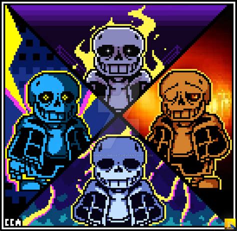 The Four Fire Sans' by CooperClimbArt on DeviantArt