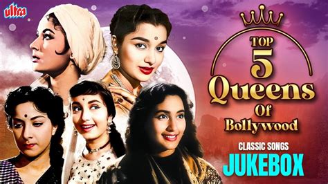 Top 5 Queens Of Bollywood Classic Songs - Nargis, Asha parekh songs ...