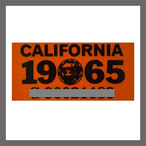 California License Plate Sticker | ubicaciondepersonas.cdmx.gob.mx