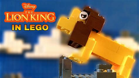 The Lion King Official Trailer In LEGO - YouTube