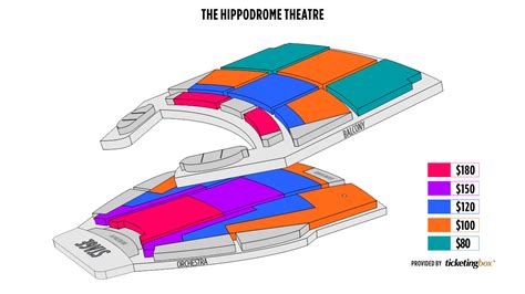 Baltimore The Hippodrome Theatre Seating Chart