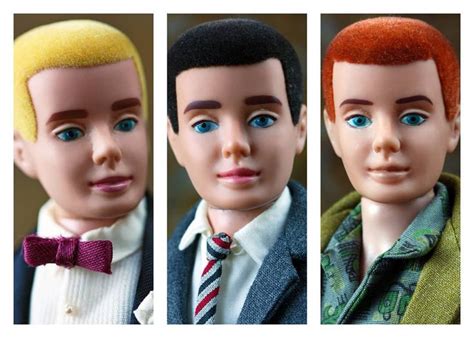 "Hair Club for Ken" With vintage Mattel's Ken Carson dolls reflocked by the master Ray Cairo at ...