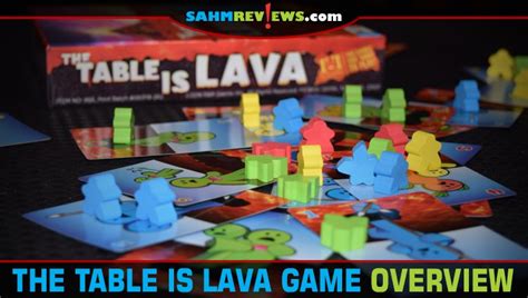 The Table is Lava Dexterity Game Overview | Dexterity games, Games, Game giveaway