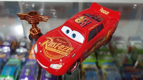 Hot sales of goods Disney Pixar Cars 3 LIGHTNING MCQUEEN WITH PISTON ...