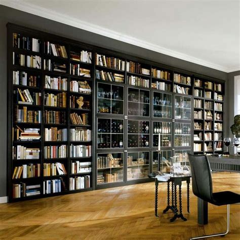 Beautiful bookcase and wine storage Home Library Rooms, Home Library Design, Library Furniture ...