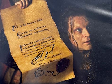 LOTR Actor Brad Dourif as Grima Wormtongue Autographed Photo With COA. - Etsy