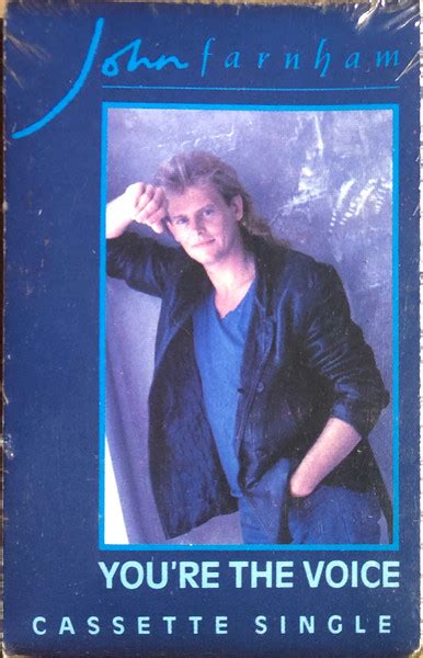 John Farnham – You're The Voice (1989, Dolby, Cassette) - Discogs