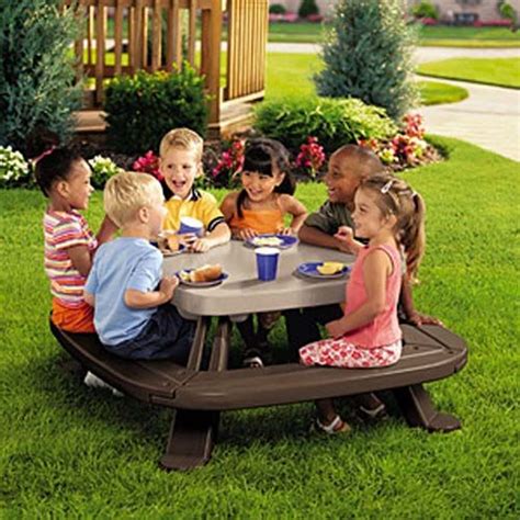 Little Tikes Fold n Store Picnic Table - For playground area | Kids picnic table, Little tikes ...