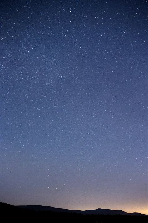 Free photo: night, silhouette, sky, stars, astronomy, star - Space, nature | Hippopx