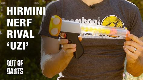 3d Printed: Nerf Rival Uzi Full-auto blaster - YouTube