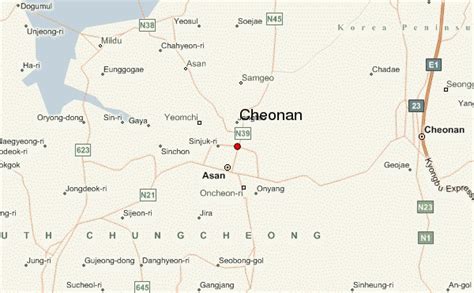 Cheonan Location Guide