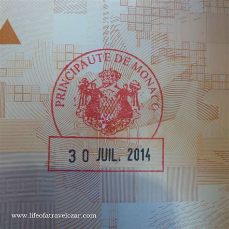 The Passport Stamp – Monaco – Life of a Travel Czar