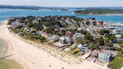 Sandbanks from the Air - Rumsey of Sandbanks