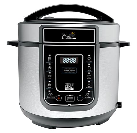 Slow Cookers & Pressure Cookers Black/Chrome Pressure King Pro 20-in-1 ...