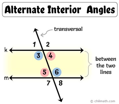 Alternate Interior Angles Proof Examples | Two Birds Home