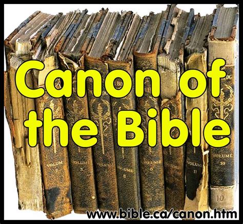 The Canon of the Bible – angelcasiano.com